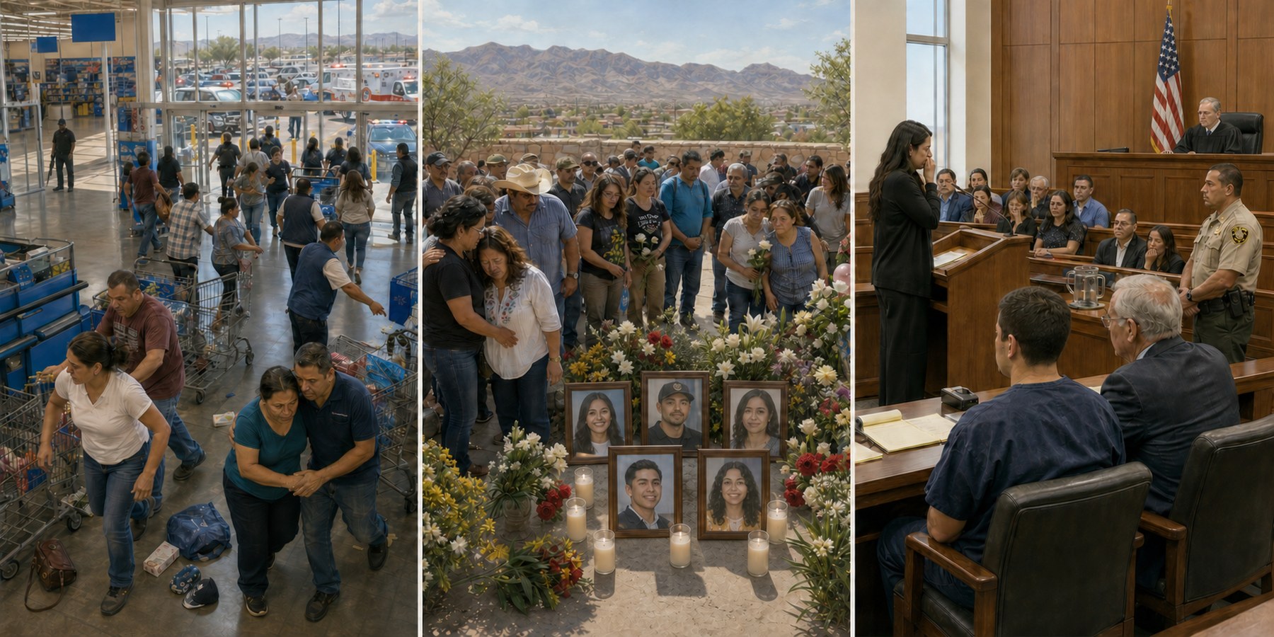 Twenty-Three Died in an El Paso Walmart. The Killer Faces Life. His Words Did Not Go Away.